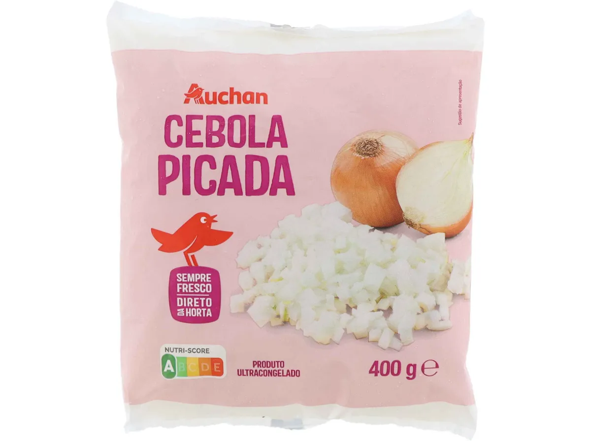 Cebola Auchan picada 400 g