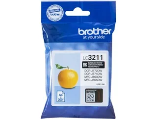 Tinteiro BROTHER LC3211BK Preto