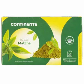 Chá Verde Matcha Saquetas Continente