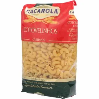 Massa Cotovelinhos Caçarola 500g