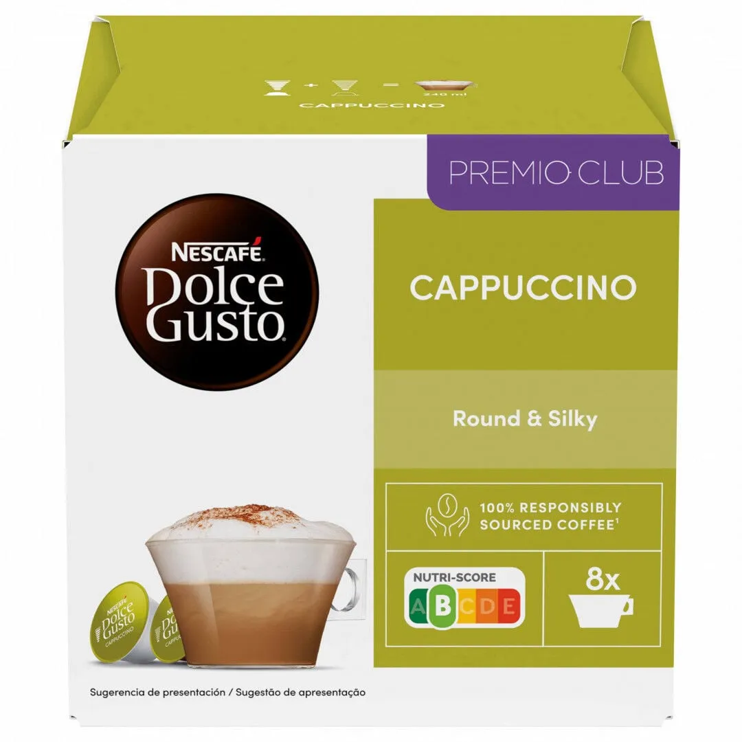 Cápsulas de Café Dolce Gusto Cappuccino