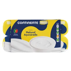 Iogurte Natural Açucarado Continente