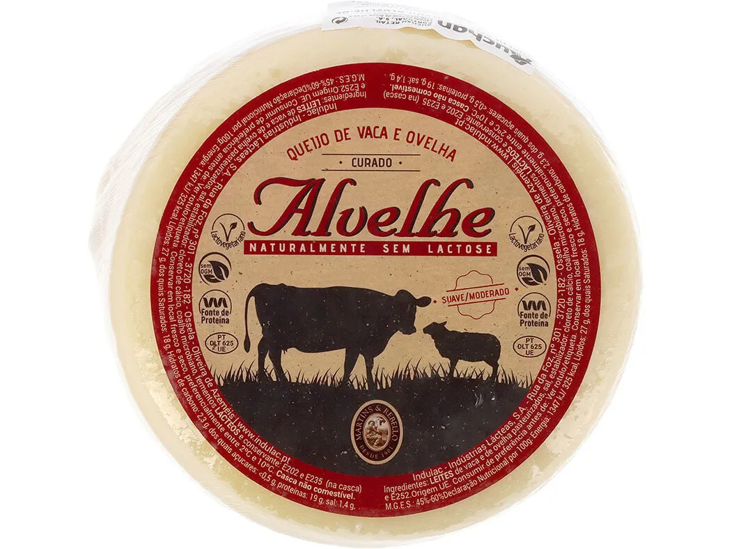Queijo curado de vaca e ovelha Alvelhe kg