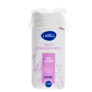 Discos Desmaquilhantes Ovais 70un Labell
