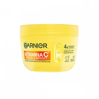 Creme Rosto Vitamina C Fresh & Bright Sorbet Hidratante Antimanchas Garnier