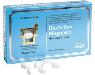 Suplemento Bioactivo magnésio 60 comprimidos