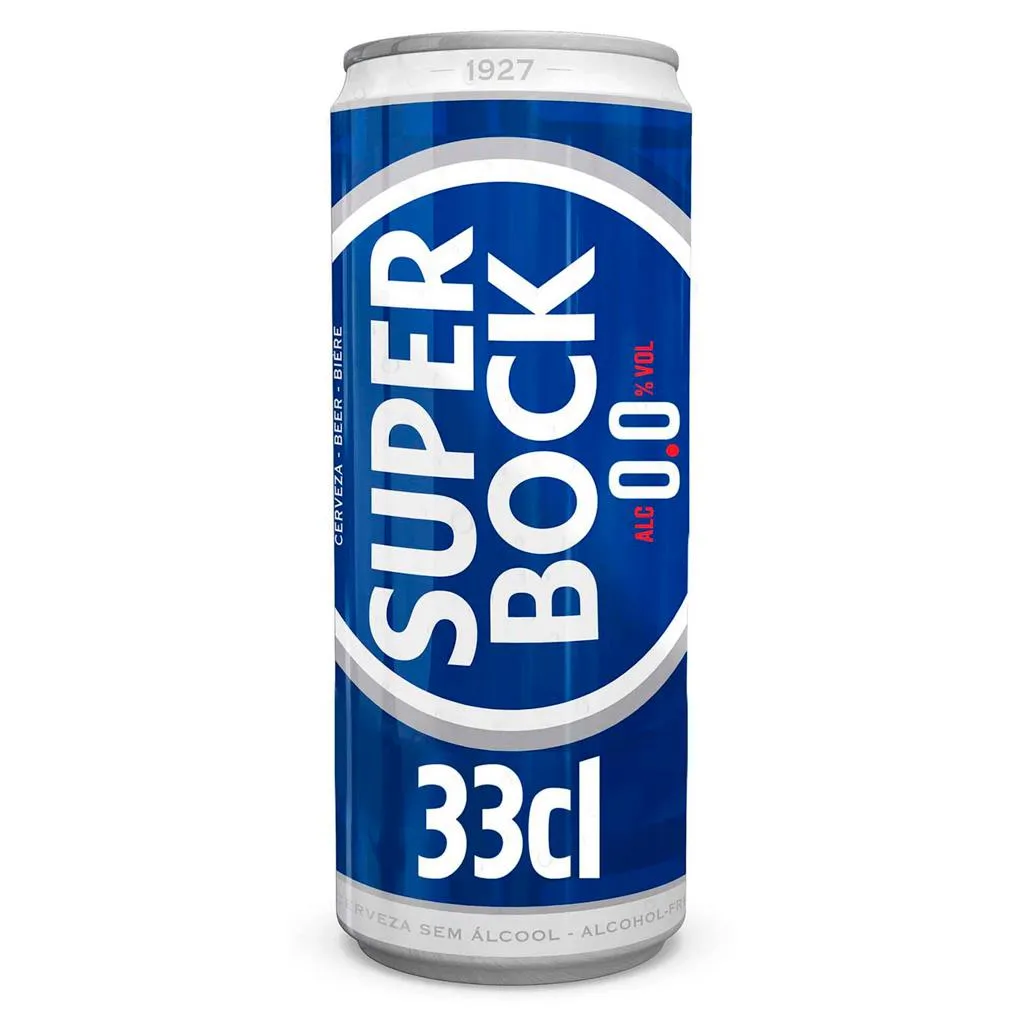 Cerveja sem Álcool 0,0%, lata 33 cl