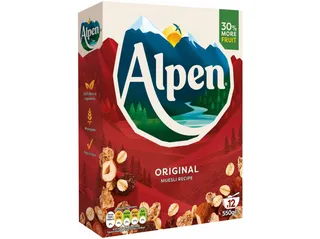 Cereais Alpen normal 550 g