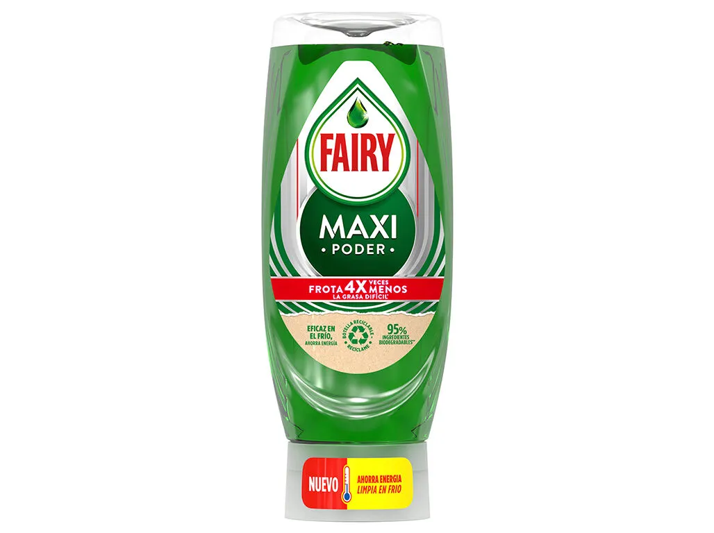 Detergente manual Fairy maxi poder original 450 ml