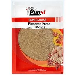 Pimenta Preta Moída Saqueta 50g