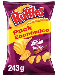 Batatas Fritas Onduladas Presunto Ruffles