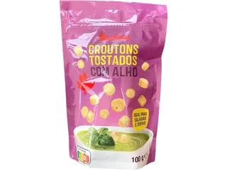 Croutons Auchan com alho 100 g