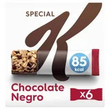 Barras de Cereais de Chocolate Negro Special K