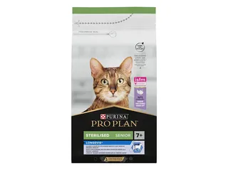 Ração para gato PRO PLAN esterilizado +7 com perú 1,5 kg