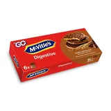 Bolachas Digestivas com Chocolate Negro Pack 6