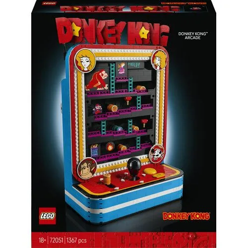 LEGO® Super Mario™ 72051 - Máquina de Arcada do Donkey Kong™