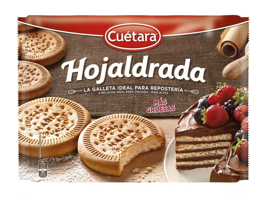 Bolacha hojaldrada maria 4 x 150 g