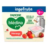Iogofruta Morango +6M, 4x95g