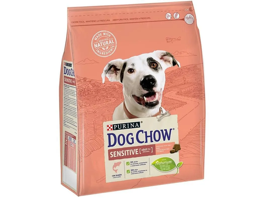 Ração cão sensitive DOG CHOW salmão 2,5 kg