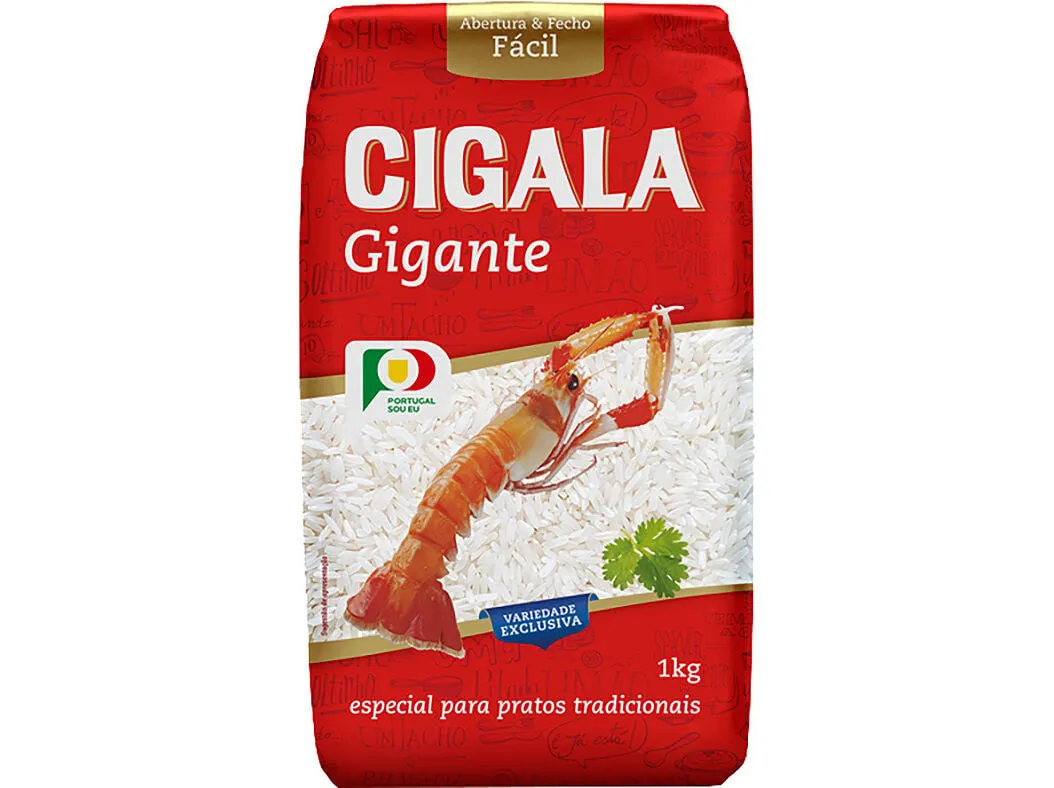 Arroz carolino Cigala gigante 1 kg