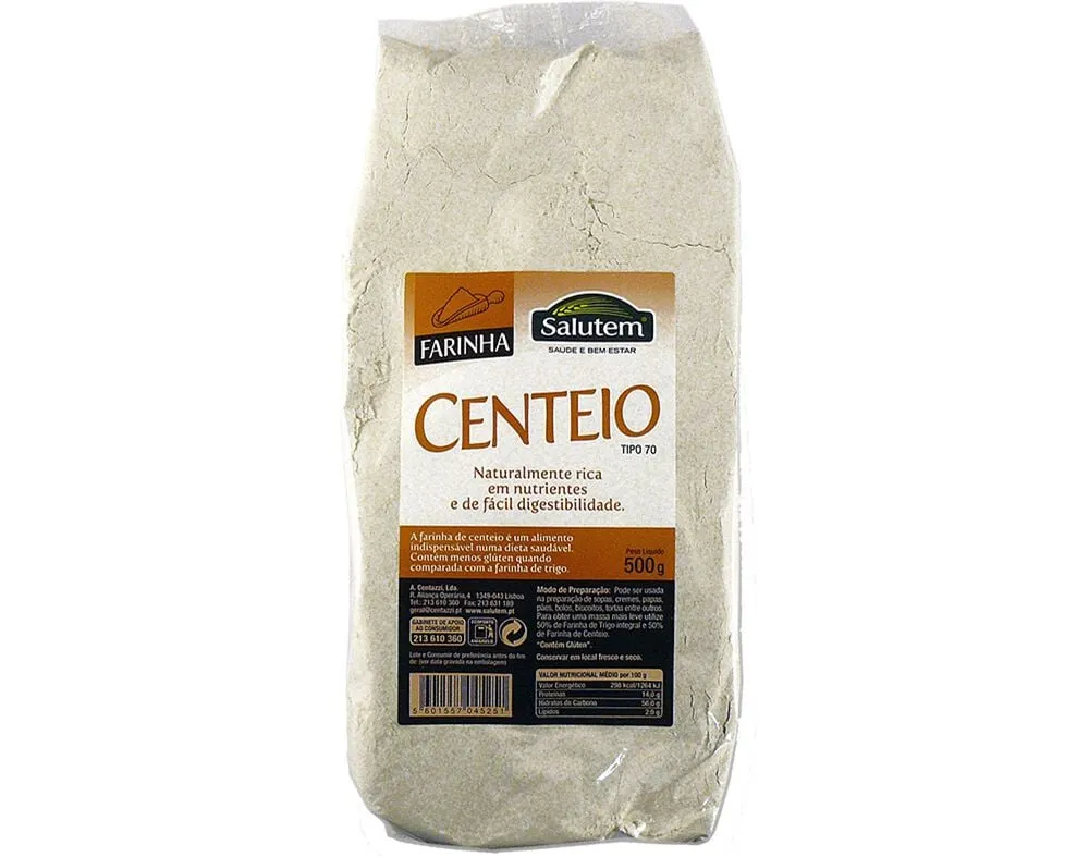 Farinha Salutem centeio integral 500 g