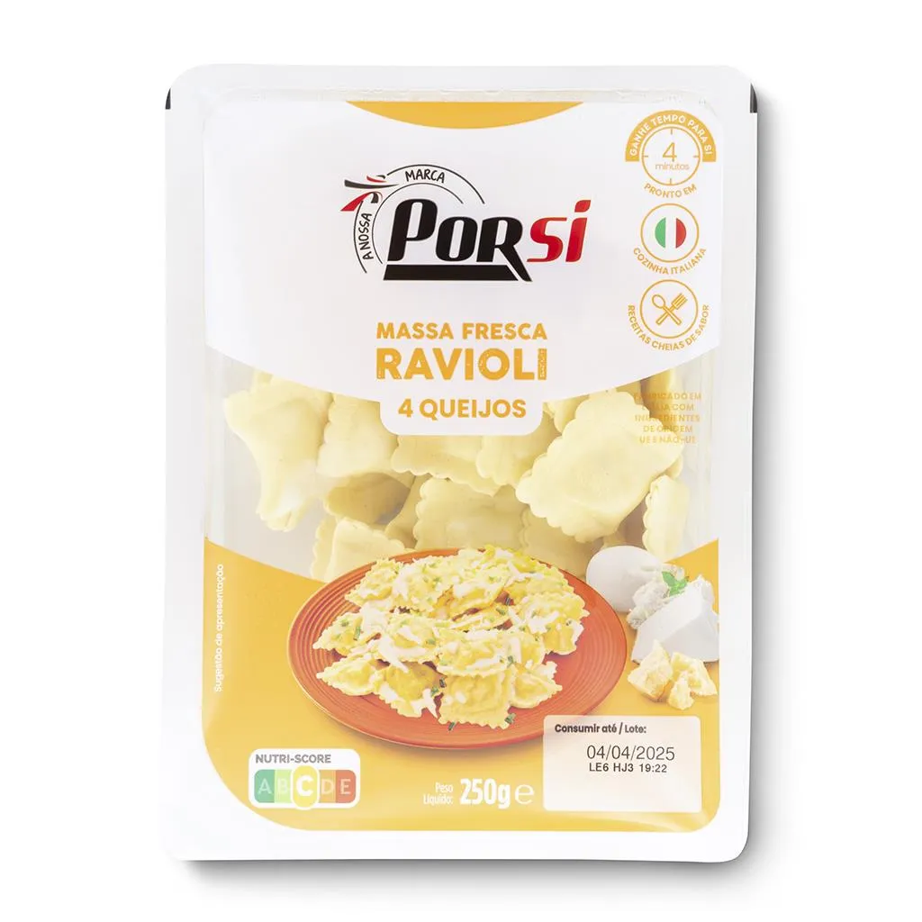 Ravioli 4 Queijos 250g