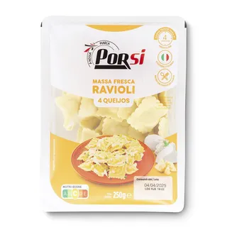 Ravioli 4 Queijos 250g PorSi