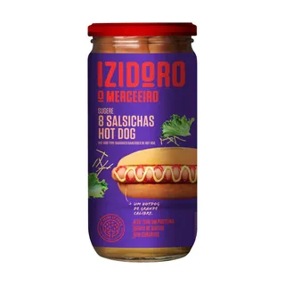 Salsichas Hot Dog em Frasco Izidoro