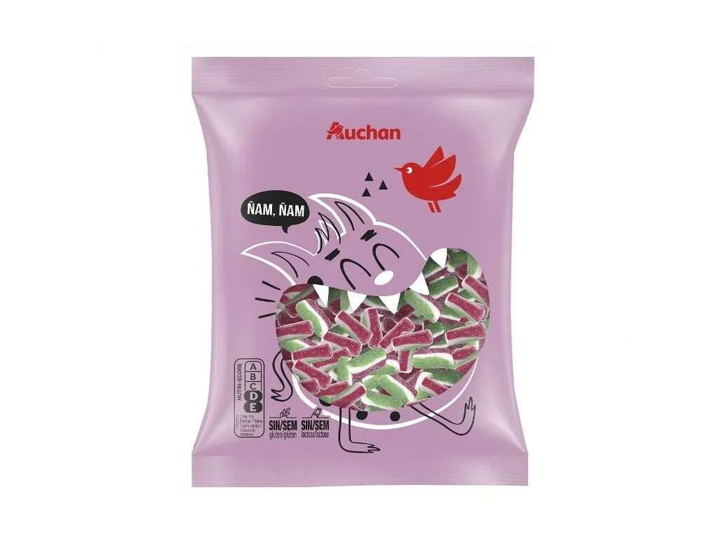 Gomas Auchan melancia 200 g