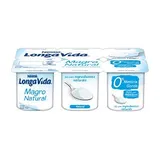 Iogurte Magro Longa Vida Natural 6 x 120g