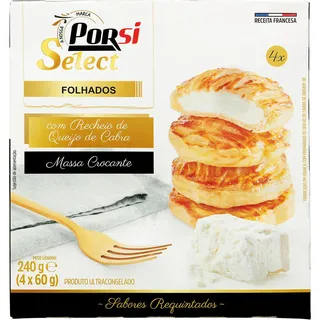 Folhados Queijo Cabra 240g PorSi Select
