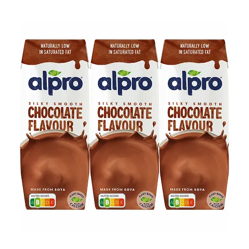 Bebida Vegetal de Soja com Chocolate Pack 3