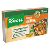 Caldo de galinha 8 cubos, embalagem de 80g