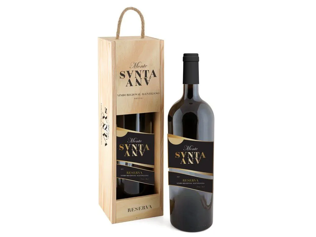 Vinho tinto Monte Santa ANA reserva alentejo 1,5 L