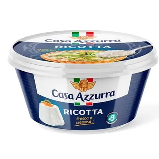Queijo Ricotta unidade 250 g - Casa Azzurra