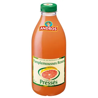 Sumo de toranja, embalagem de 1 l Andros