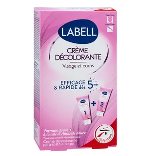 Creme Descolorante Rosto e Corpo 2x50ml Labell