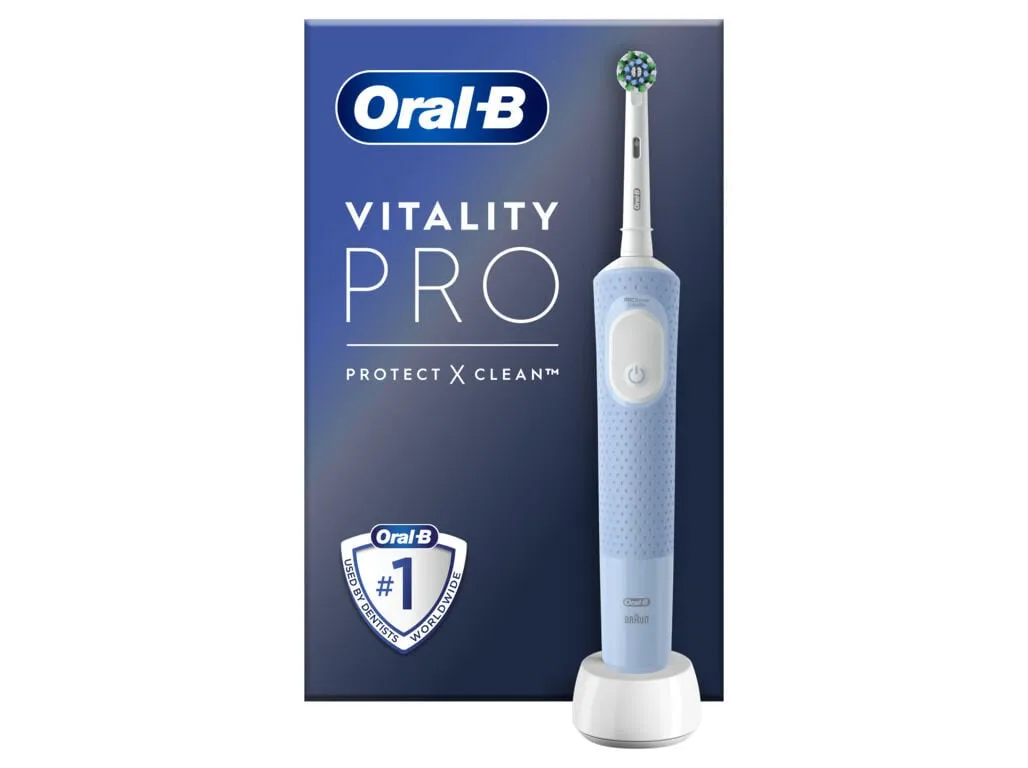Escova elétrica Oral-b vitality pro azul