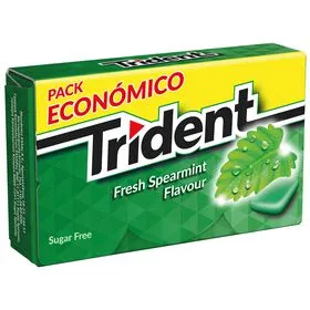 Pastilhas Elásticas Spearmint Trident