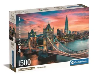 Puzzle London Twilight - 1500 Peças - Clementoni