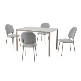 Conjunto Mesa e 4 Cadeiras Kasa