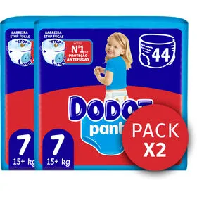 Fraldas Cueca Pants +15kg T7 Dodot