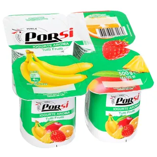 Iogurte Aroma Tutti Frutti 4x125g PorSi