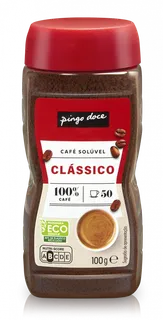 Café Solúvel Clássico Pingo Doce