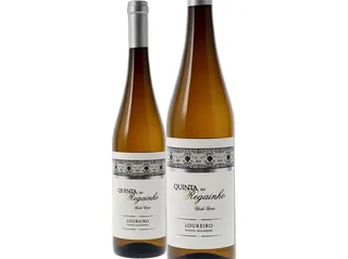 Vinho branco quinta do regainho loureiro vinho verde 0,75 L QTª DO REGAINHO