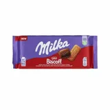 Chocolate de Leite com Biscoff Milka Tablete 90g