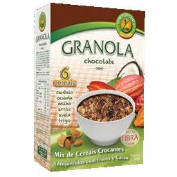 Granola de chocolate Cemporcento