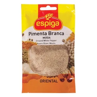 Pimenta Branca Moída embalagem 55 g - Espiga