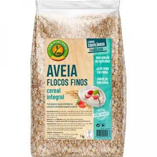 Flocos de Aveia Finos Cem Porcento