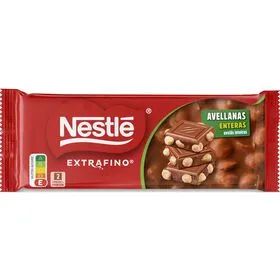 Tablete de Chocolate de Leite Extrafino Avelãs Inteiras Nestlé